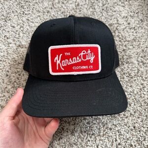 Kansas City Clothing Black Trucker Hat